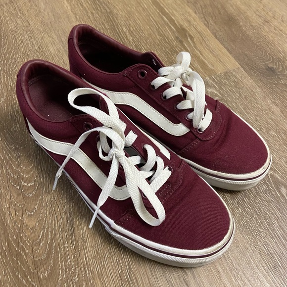 Burgundy Vans - Picture 2 of 5